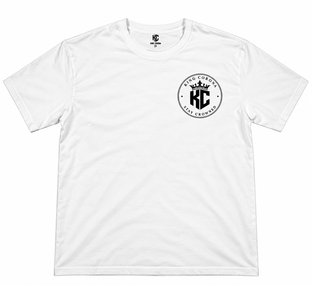 Classic King Corona™ STAY CROWNED logo tee