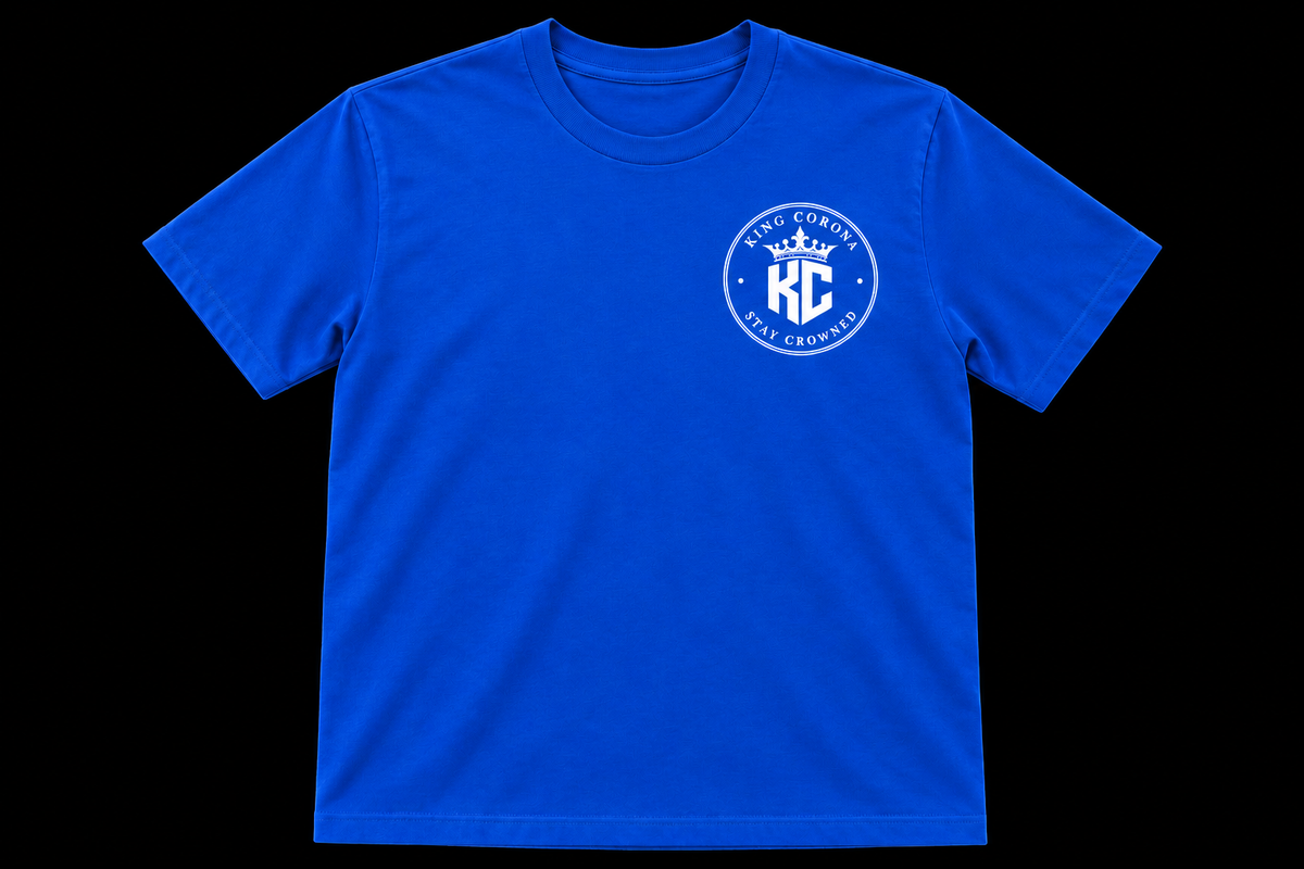 Classic King Corona™ STAY CROWNED logo tee