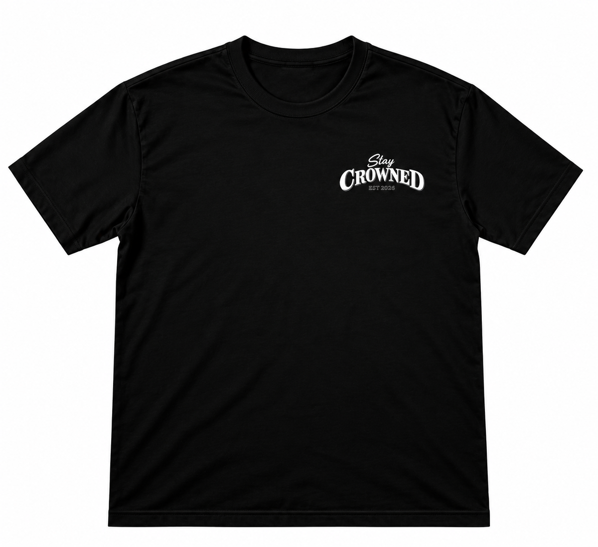Classic King Corona Tee – Black | STAY CROWNED™
