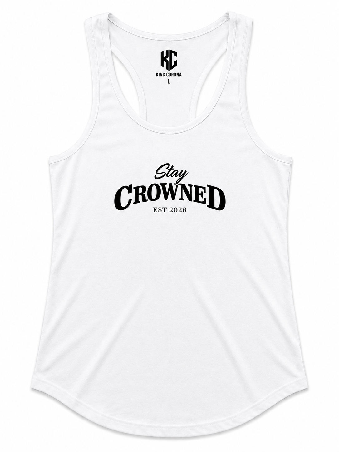 Women's Stay Crowned™ Racerback Tank