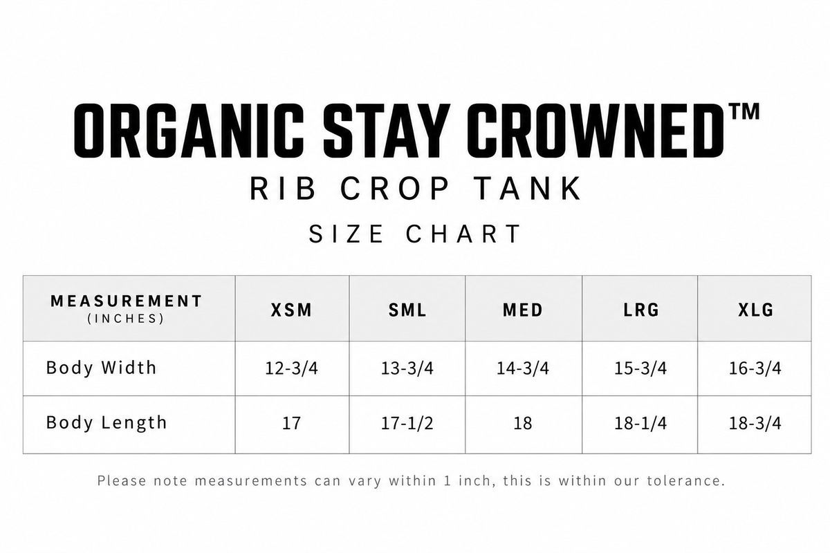 Stay Crowned™ Rib Crop Tank