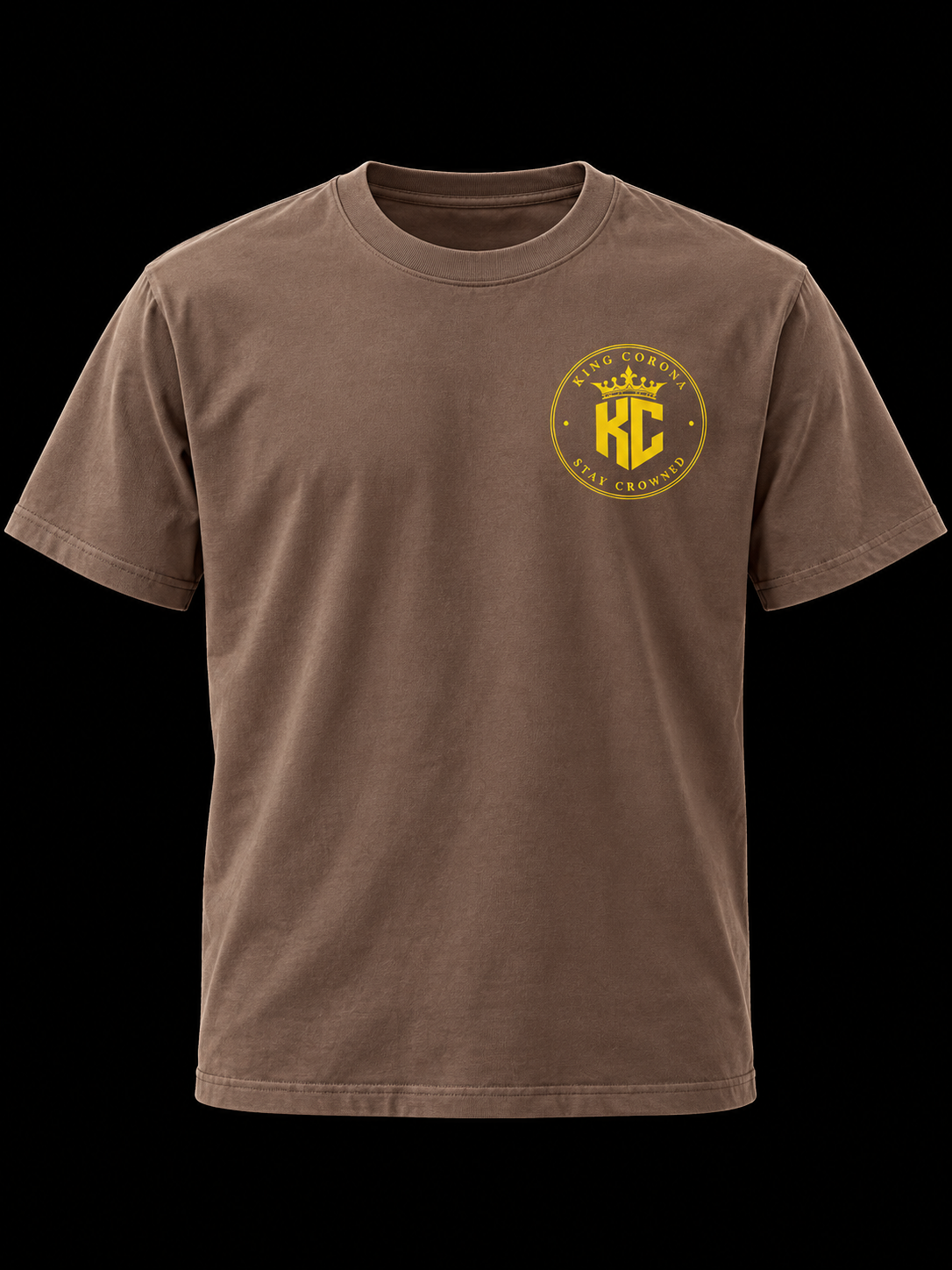 Classic King Corona™ STAY CROWNED logo tee