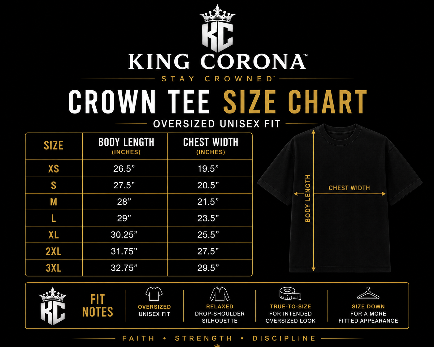 KING CORONA™ Heavyweight Tee