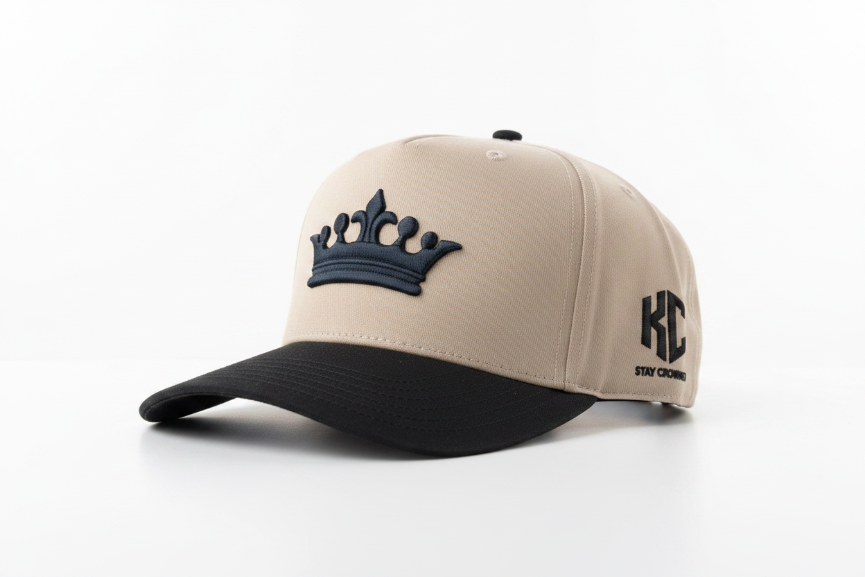 KC Tan Cap - White Background