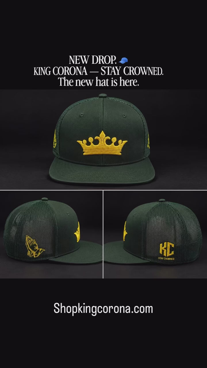 PREORDER - KING CORONA Premium Trucker Hat -PREORDER-